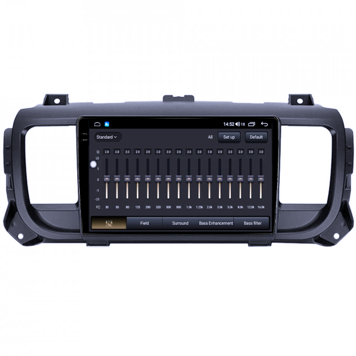 Navigatie dedicata Opel Vivaro C 2019+, 8GB RAM 128GB ROM, Octacore, Platforma 7862, Android 14, Display QLED 9" 2K, Suporta camera 360", DSP, Carplay&Android Auto, SIM 4G, Ventilator Activ [4]