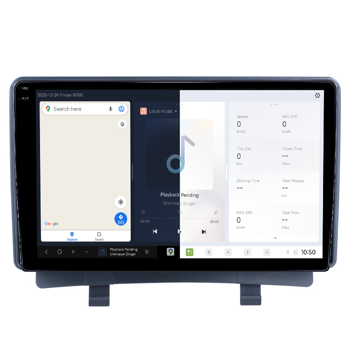 Navigatie dedicata Opel Zafira Tourer C 2011-2016, DUDU3, 4GB RAM 64GB ROM, Octacore, Platforma 8581, Android, Display QLED 9", DSP, Carplay&AndroidAuto [2]