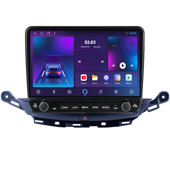 Navigatie dedicata Opel Verano 2015+ Tesla cu butoane rotative model 2024, 4GB RAM 64GB ROM, Procesor Quadcore, Android 14, Display QLED 10", DSP, Carplay&Android Auto [5]