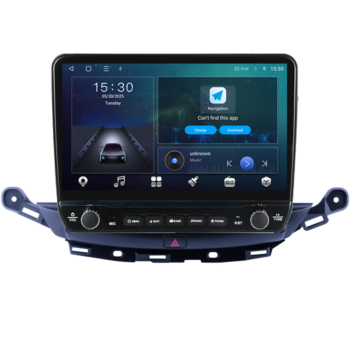 Navigatie dedicata Opel Verano 2015+ Tesla cu butoane rotative model 2024, 4GB RAM 64GB ROM, Procesor Quadcore, Android 14, Display QLED 10", DSP, Carplay&Android Auto [7]