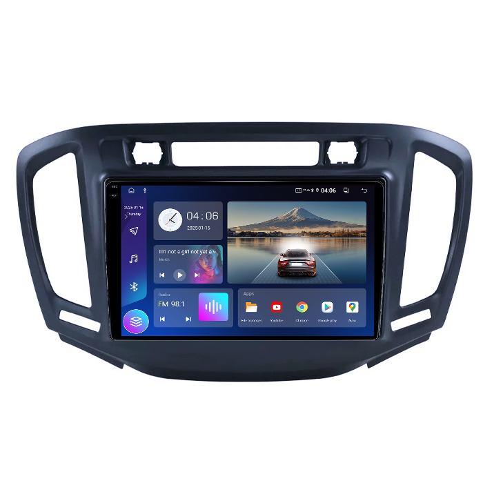 Navigatie dedicata Opel Zafira Tourer C 2016-2019, 12GB RAM 256GB ROM, Android 14, Rezolutie 2K, Display QLED, 9", DSP, Carplay, Android Auto, Internet, Youtube, Waze, Wi Fi, USB [2]
