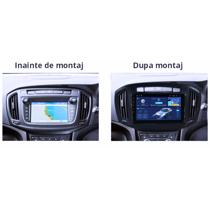 Navigatie dedicata Opel Zafira Tourer C 2016-2019, 12GB RAM 256GB ROM, Android 14, Rezolutie 2K, Display QLED, 9", DSP, Carplay, Android Auto, Internet, Youtube, Waze, Wi Fi, USB [5]