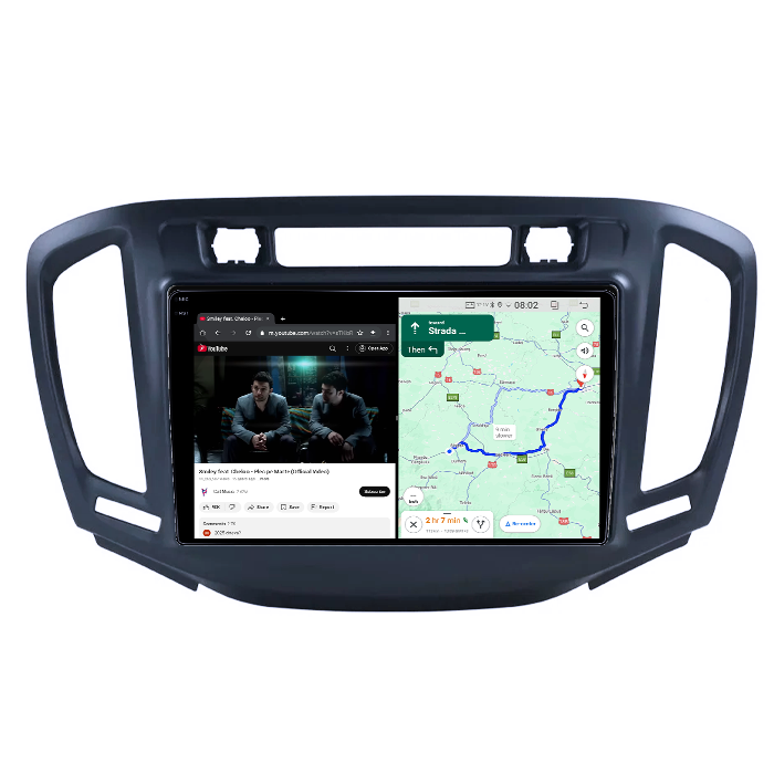 Navigatie dedicata Opel Zafira Tourer C 2016-2019, 12GB RAM 256GB ROM, Android 14, Rezolutie 2K, Display QLED, 9", DSP, Carplay, Android Auto, Internet, Youtube, Waze, Wi Fi, USB [4]