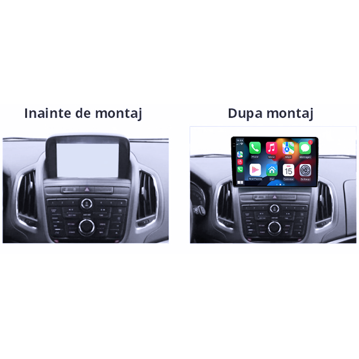 Navigatie dedicata Opel Zafira Tourer C 2011-2016, 8GB RAM 128GB ROM, Octacore, Platforma 7862, Android 14, Display QLED 9" 2K, Suporta camera 360", DSP, Carplay&Andr [3]