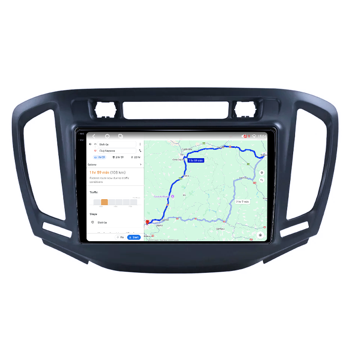 Navigatie dedicata Opel Zafira Tourer C 2016-2019, 4GB RAM 64GB ROM, Procesor Qualcomm Octacore, Android 14, Rezolutie 2K, Display QLED 9", DSP, Carplay&Android Auto, SIM 4G [4]