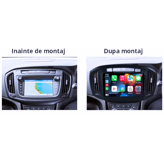 Navigatie dedicata Opel Zafira Tourer C 2016-2019, 4GB RAM 64GB ROM, Procesor Qualcomm Octacore, Android 14, Rezolutie 2K, Display QLED 9", DSP, Carplay&Android Auto, SIM 4G [5]