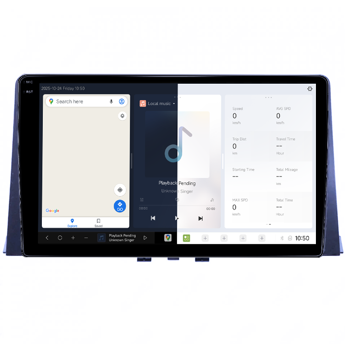 Navigatie dedicata Partner 2018+, DUDU3, 4GB RAM 64GB ROM, Octacore, Platforma 8581, Android, Display QLED 9", DSP, Carplay&AndroidAuto [2]