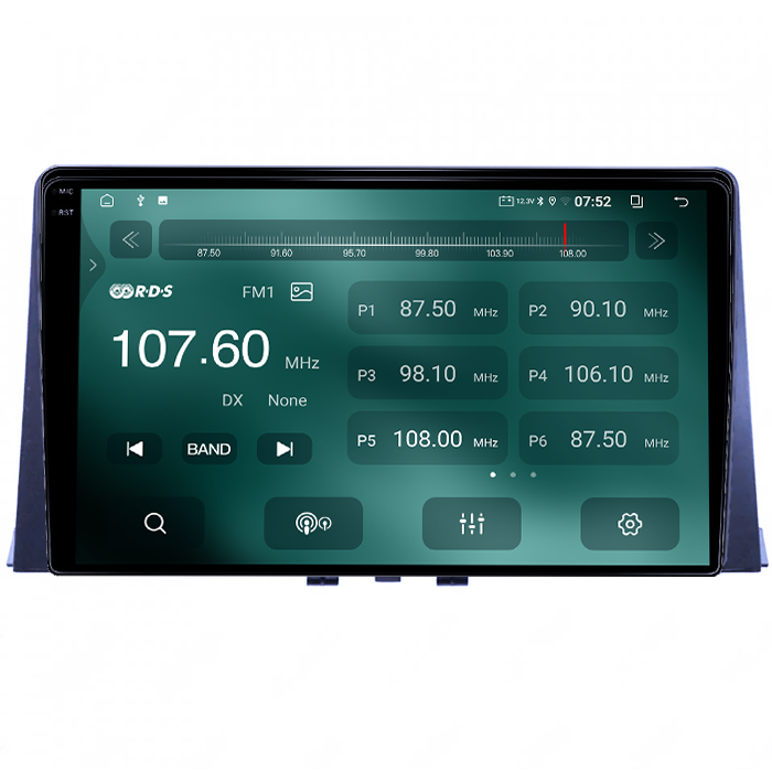 Navigatie dedicata Partner 2018, 4GB RAM 64GB ROM, Quad Core, Display 9" QLED 1K, Carplay, Android 14,Suport Camere AHD [3]