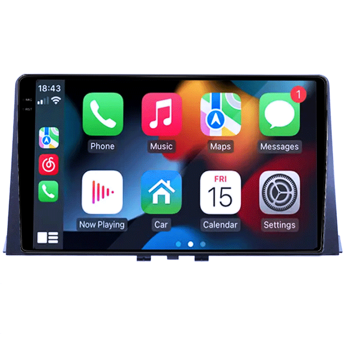 Navigatie dedicata Partner 2018+, 8GB RAM 128GB ROM, Octacore, Platforma TS18, Android 14, Display QLED 9", Suporta camera 360", DSP, Carplay&Android Auto, SIM 4G, Ventilator Activ [9]