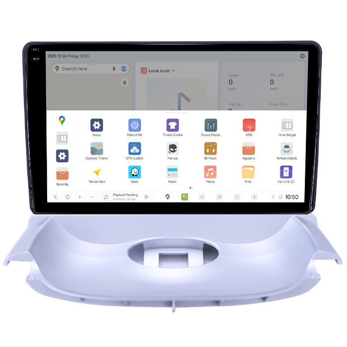 Navigatie dedicata Peugeot 206 1998-2009, DUDU3, 4GB RAM 64GB ROM, Octacore, Platforma 8581, Android, Display QLED 9", DSP, Carplay&AndroidAuto [3]