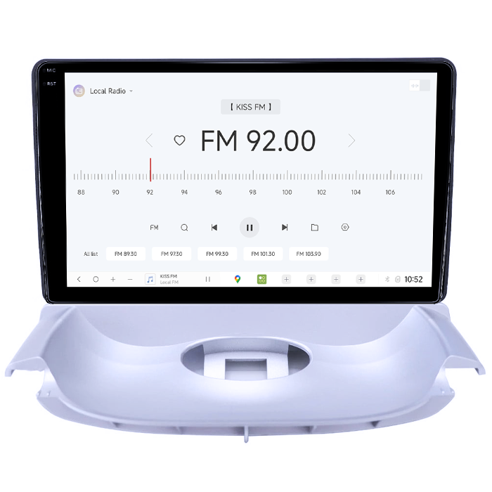 Navigatie dedicata Peugeot 206 1998-2009, DUDU3, 4GB RAM 64GB ROM, Octacore, Platforma 8581, Android, Display QLED 9", DSP, Carplay&AndroidAuto [4]
