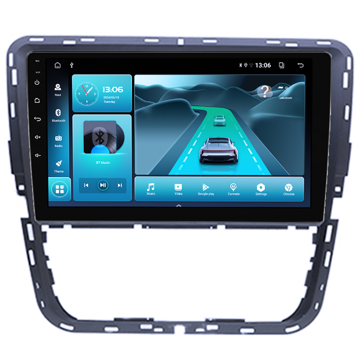 Navigatie dedicata Passat 2012-2015, 4GB RAM 64GB ROM, Quad Core, Display 9" QLED 1K, Carplay, Android 14, Bluetooth, Magazin Play, Suport Camere AHD [4]