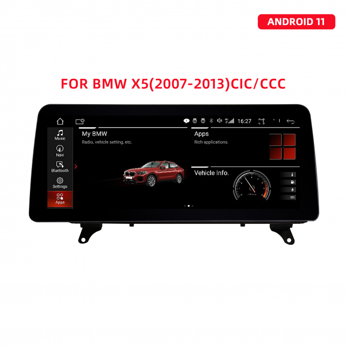 Navigatie dedicata BMW X5 X6 2007-2014 NBT, 8GB RAM si 64GB ROM, Octacore 2.0ghz, Display IPS 1280*720 10,3", DSP, Carplay, Android Auto, Internet, Youtube , Waze , Wi Fi , Usb [7]