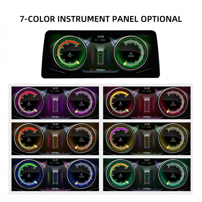 Navigatie dedicata BMW X1/X2/X3/X5/X6&Seria 1/3/4/5/6 2010-2013, CIC, 6GB RAM 128GB ROM, Octacore,Android 13, Display QLED 12.3”, Suporta camera 360º, DSP, Carplay&Android Auto, SIM 4G [9]