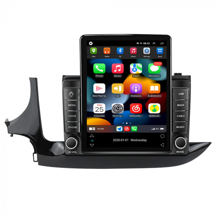 Navigatie dedicata Buick Excelle 2004-2013 ,Tesla Style, ANDROID 13,Carplay&Android Auto, 10 inch , 4GB RAM 64GB ROM, Internet, Aplicatii, Waze, GPS [3]