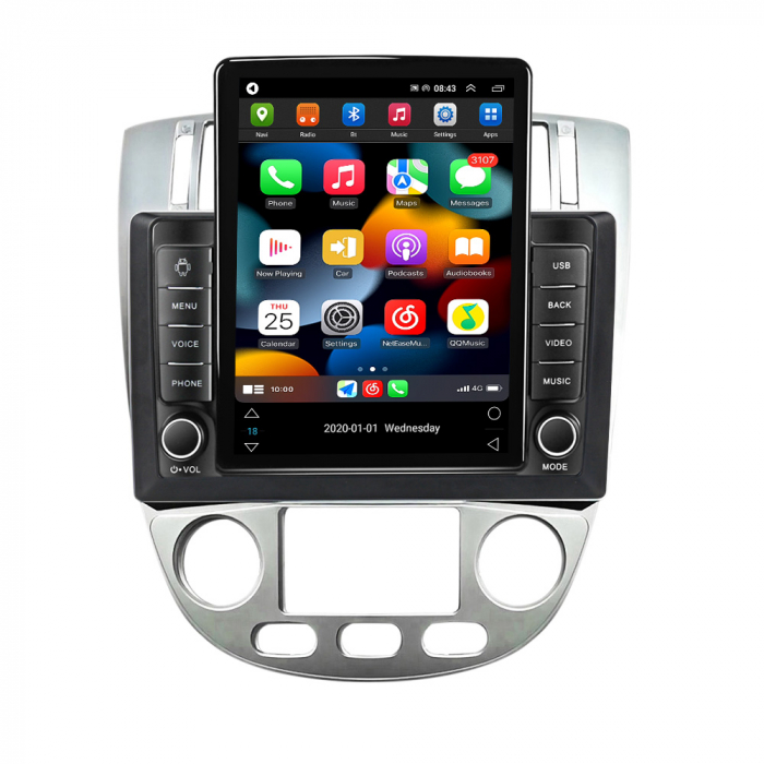 Navigatie dedicata Chevrolet Lacetti Buick Excelle 2004-2013,Tesla Style, ANDROID 13,Carplay&Android Auto, 10 inch , 8+128GB, Internet, Aplicatii, Waze, Gps [2]