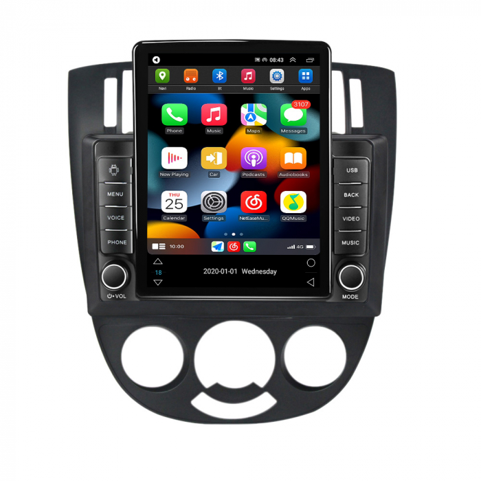 Navigatie dedicata Chevrolet Lacetti Buick Excelle 2004-2013,Tesla Style, ANDROID 13,Carplay&Android Auto, 10 inch , 8+128GB, Internet, Aplicatii, Waze, Gps [4]