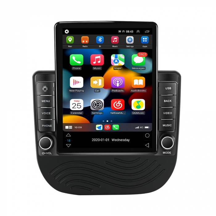 Navigatie dedicata Chevrolet Malibu XL 2016-2018,Tesla Style, ANDROID 13,Carplay&Android Auto, 10 inch , 8+128GB, Internet, Aplicatii, Waze, Gps [2]
