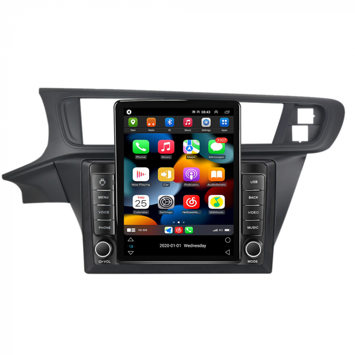 Navigatie dedicata Citroen C3-XR 2010-2015,Tesla Style, ANDROID 13,Carplay&Android Auto, 10 inch , 8+128GB, Internet, Aplicatii, Waze, Gps [2]