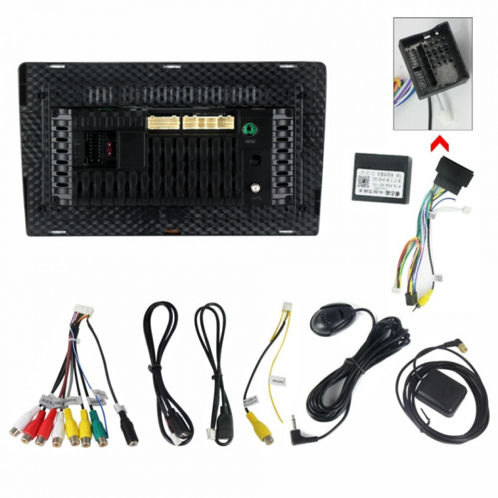 Navigatie dedicata Citroen C5 2009, 4GB RAM 64GB ROM, Octacore, Android 13, Display QLED 10", DSP, Carplay, Android Auto, Internet, Youtube, Waze, WIFI, Bluetooth [4]