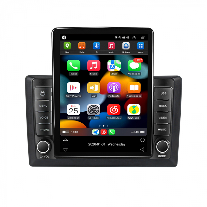 Navigatie dedicata Citroen C5 2009,Tesla Style, ANDROID 13,Carplay&Android Auto, 10 inch , 8+128GB, Internet, Aplicatii, Waze, Gps [2]