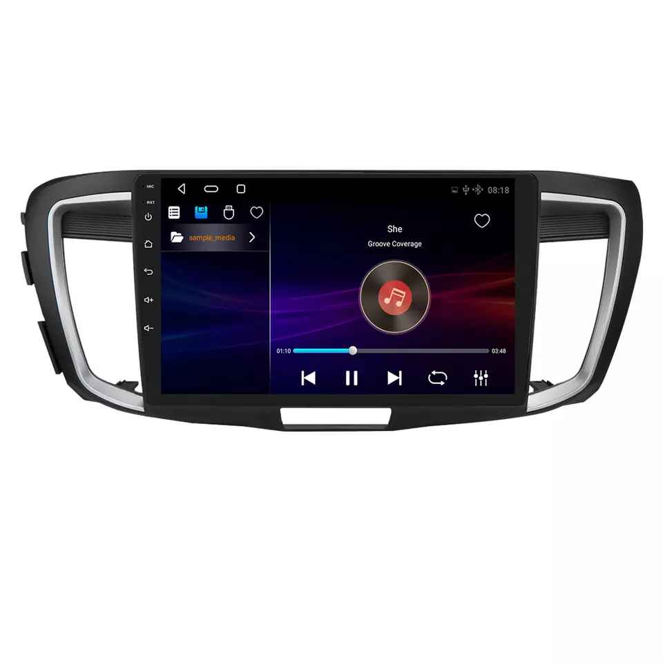 Navigatie dedicata Honda Accord 9th 2014-2017, 4GB RAM 64GB ROM, Octacore, Android 13, Display QLED 9", DSP, Carplay, Android Auto, Internet, Youtube, Waze, WIFI, Bluetooth [2]