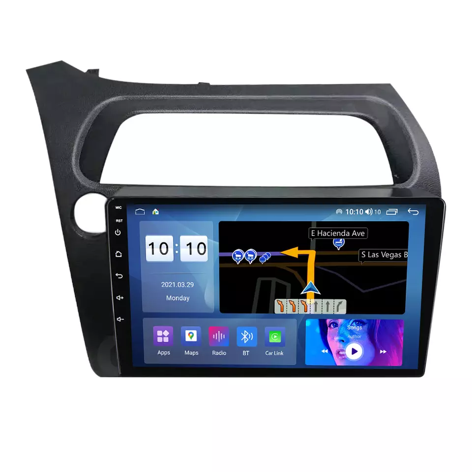 (Resigilata) Navigatie dedicata Honda Civic 2005-2011, 2GB RAM 32GB ROM, Quad Core, Display 9" IPS Full HD, Carplay, Android 13, Bluetooth, Magazin Play, Suport camere AHD [4]