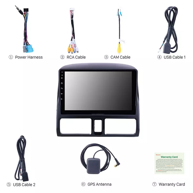 Navigatie dedicata Honda CRV 2002, 4GB RAM 32GB ROM, Octacore, Android 14, Display QLED 1K 9", DSP, Carplay&Android Auto, SIM 4G, Bluetooth, Ventilator Activ [6]