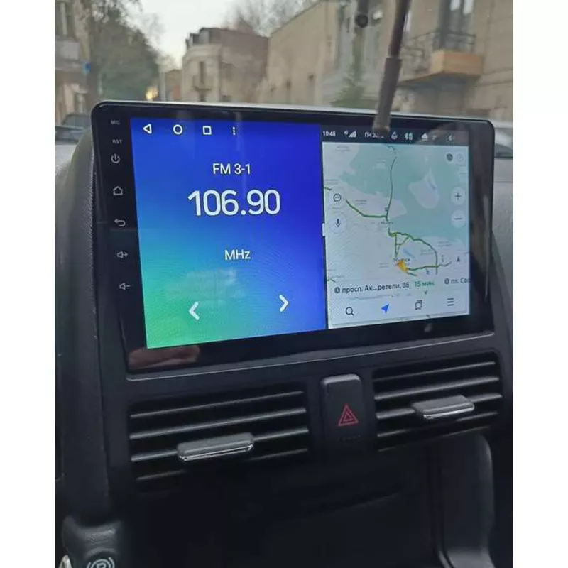 Navigatie dedicata Honda CRV 2002, 4GB RAM 32GB ROM, Octacore, Android 14, Display QLED 1K 9", DSP, Carplay&Android Auto, SIM 4G, Bluetooth, Ventilator Activ [4]