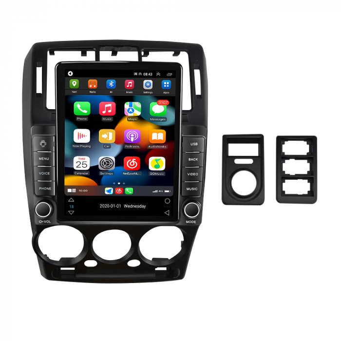 Navigatie dedicata Hyundai GETZ 2002-2011,Tesla Style, ANDROID 13,Carplay&Android Auto, 10 inch , 8+128GB, Internet, Aplicatii, Waze, GPS [2]