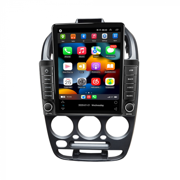 Navigatie dedicata Hyundai VERNA 1999,Tesla Style, ANDROID 13,Carplay&Android Auto, 10 inch , 8+128GB, Internet, Aplicatii, Waze, GPS [2]