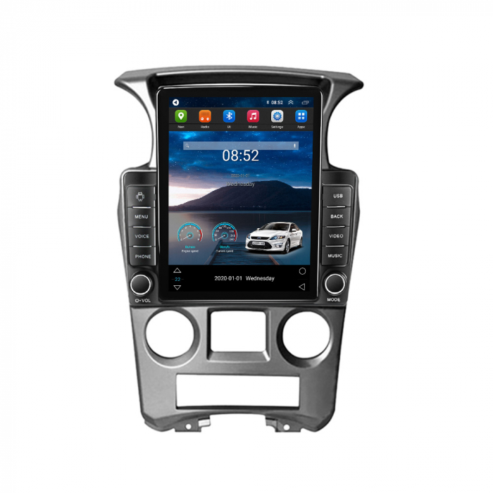 Navigatie dedicata KIA Carens 2007-2011,Tesla Style, ANDROID 13,Carplay&Android Auto, 10 inch , 8+128GB, Internet, Aplicatii, Waze, GPS [2]
