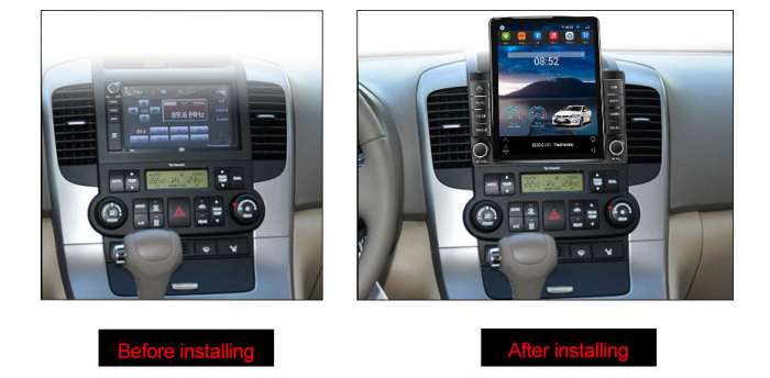 Navigatie dedicata KIA Carnival VQ 2006-2014,Tesla Style, ANDROID 13,Carplay&Android Auto, 10 inch , 8+128GB, Internet, Aplicatii, Waze, GPS [3]