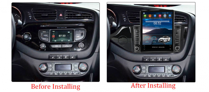 Navigatie dedicata KIA CEED 2012-2016 Tesla Style, 8+128GB, ANDROID 13,Carplay&Android Auto, 10 inch, Internet, Aplicatii, Waze, GPS [3]