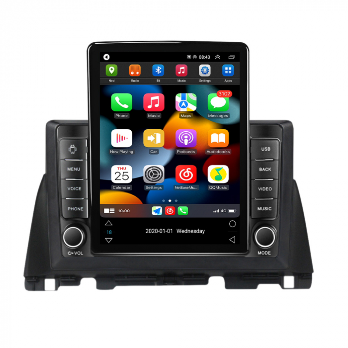 Navigatie dedicata KIA Optima 4 JF 2015-2020,Tesla Style, ANDROID 13, Carplay&Android Auto, 10 inch , 8+128GB, Internet, Aplicatii, Waze, GPS [2]