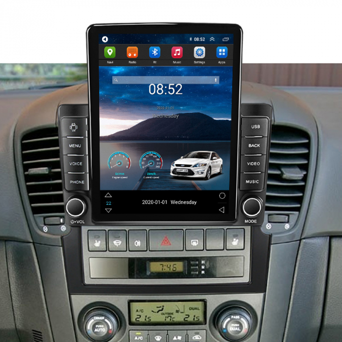 Navigatie dedicata KIA Sorento 2002-2011,Tesla Style, ANDROID 13,Carplay&Android Auto, 10 inch , 8+128GB, Internet, Aplicatii, Waze, GPS [4]