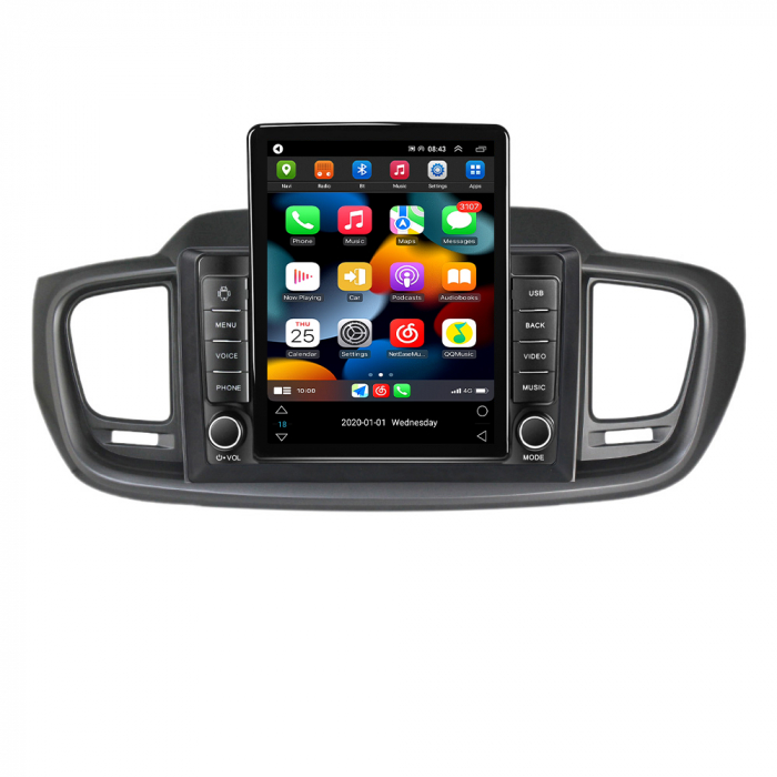 Navigatie dedicata KIA Sorento 2014-2017,Tesla Style, ANDROID 13,Carplay&Android Auto, 10 inch , 8+128GB, Internet, Aplicatii, Waze, GPS [2]