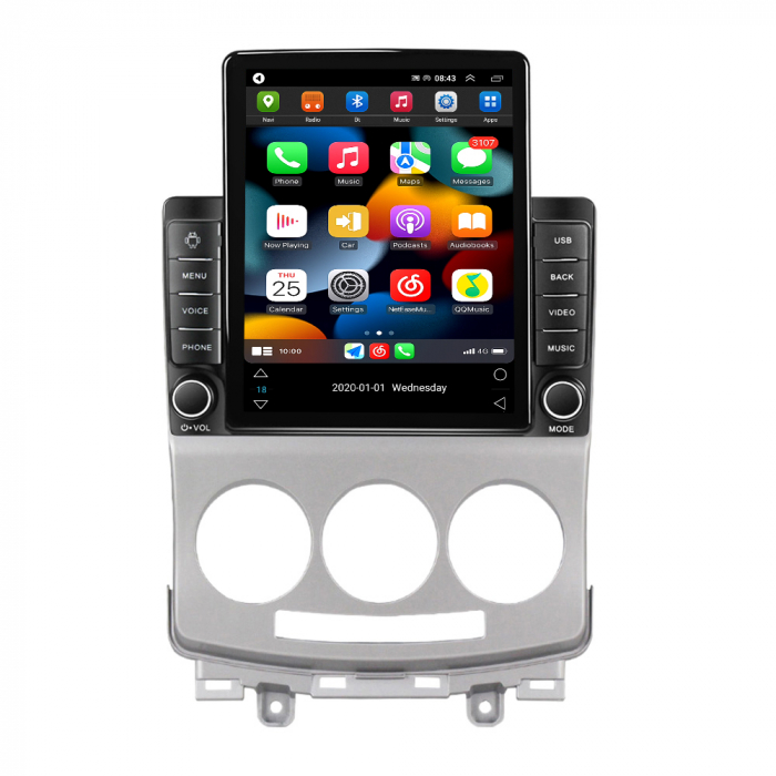 Navigatie dedicata Mazda 5 2005-2010,Tesla Style, ANDROID 13,Carplay&Android Auto, 10 inch , 8+128GB, Internet, Aplicatii, Waze, GPS [2]