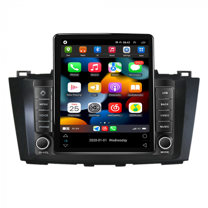 Navigatie dedicata Mazda 5 2010-2015, ANDROID 13,Carplay&Android Auto, 10 inch , 4GB RAM 64GB ROM, Internet, Aplicatii, Waze, GPS [3]