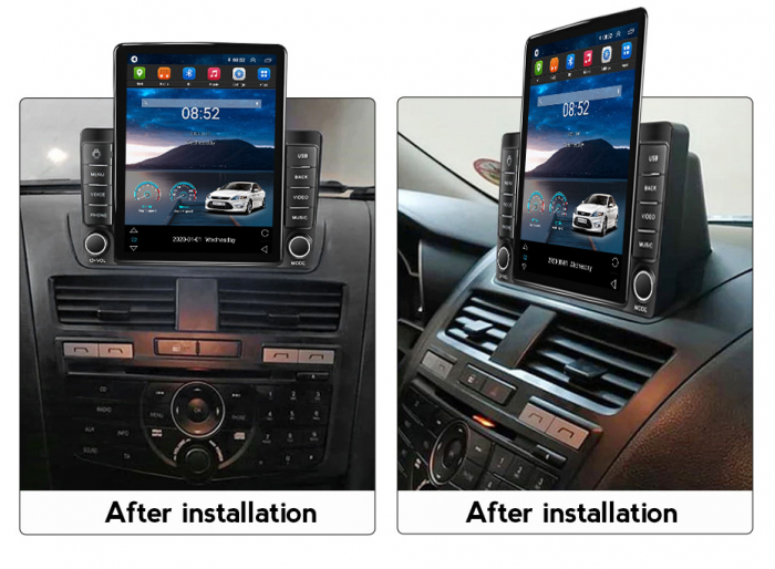 Navigatie dedicata Mazda BT50 2012-2018,Tesla Style, ANDROID 13,Carplay&Android Auto, 10 inch , 8+128GB, Internet, Aplicatii, Waze, GPS [3]