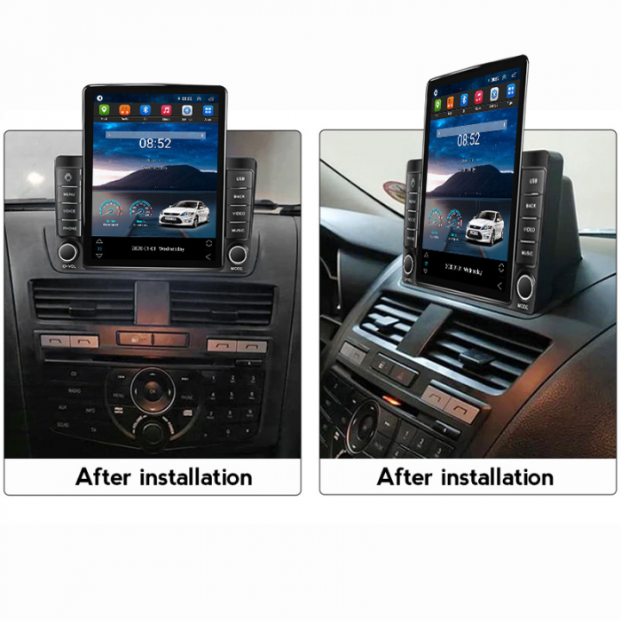 Navigatie dedicata Mazda BT50 2012-2018,Tesla Style, ANDROID 13,Carplay&Android Auto, 10 inch , 8+128GB, Internet, Aplicatii, Waze, GPS [4]