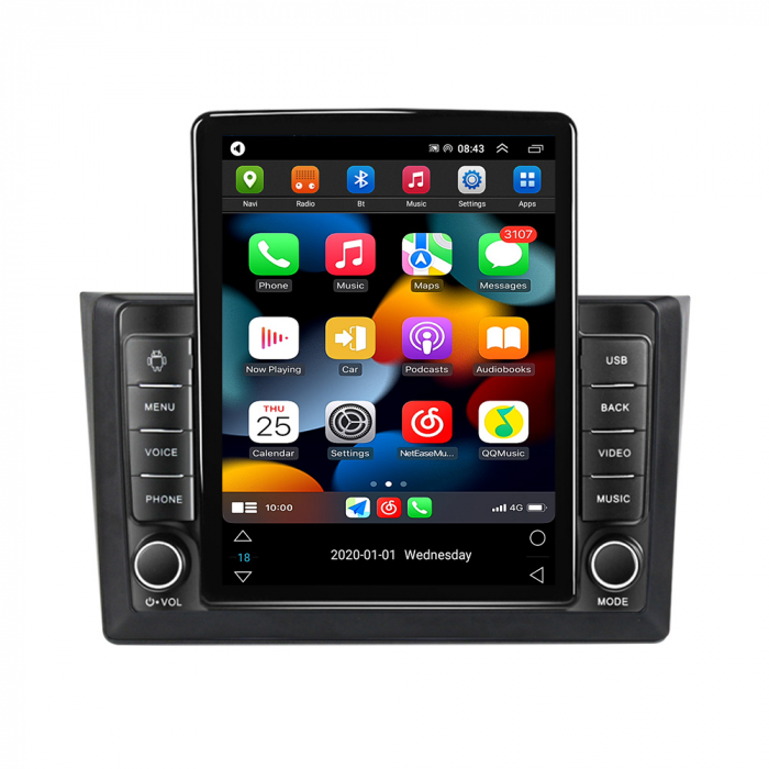Navigatie dedicata Mazda CX-9 2006-2016,Tesla Style, ANDROID 13,Carplay&Android Auto, 10 inch , 8+128GB, Internet, Aplicatii, Waze, GPS [2]