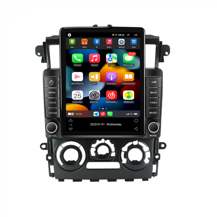 Navigatie dedicata Mitsubishi Colt Plus 2007-2012,Tesla Style, ANDROID 13,Carplay&Android Auto, 10 inch , 8+128GB, Internet, Aplicatii, Waze, GPS [2]
