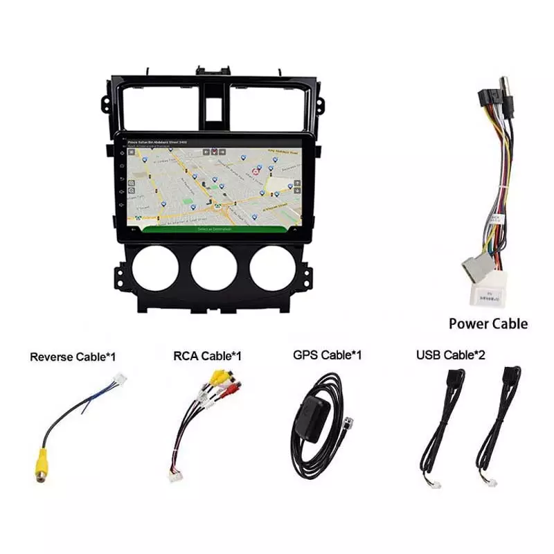 Navigatie dedicata Mitsubishi Colt Plus 2013, 4GB RAM 32GB ROM, 9", Internet, Aplicatii, Waze, Android 13 [9]