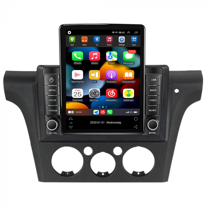 Navigatie dedicata Mitsubishi Outlander 2001-2005,Tesla Style, ANDROID 13,Carplay&Android Auto, 10 inch , 8+128GB, Internet, Aplicatii, Waze, GPS [2]
