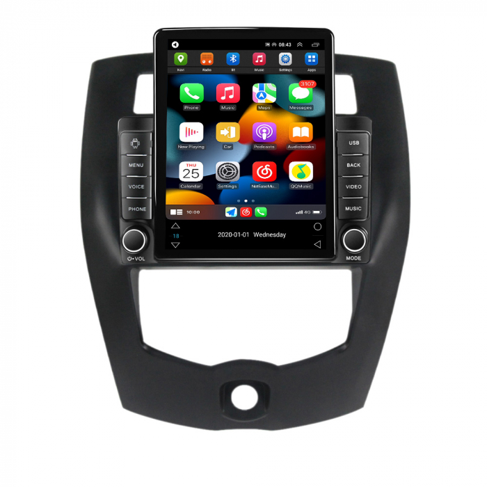 Navigatie dedicata Nissan Livina 2013-2016,Tesla Style, ANDROID 13,Carplay&Android Auto, 10 inch , 8+128GB, Internet, Aplicatii, Waze, GPS [2]
