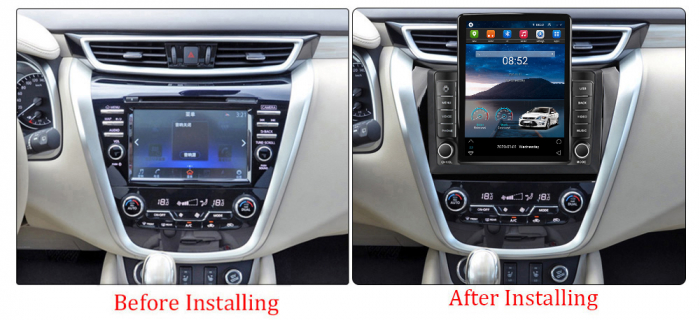 Navigatie dedicata Nissan Murano 2014-2020,Tesla Style, ANDROID 13,Carplay&Android Auto, 10 inch , 8+128GB, Internet, Aplicatii, Waze, GPS [3]