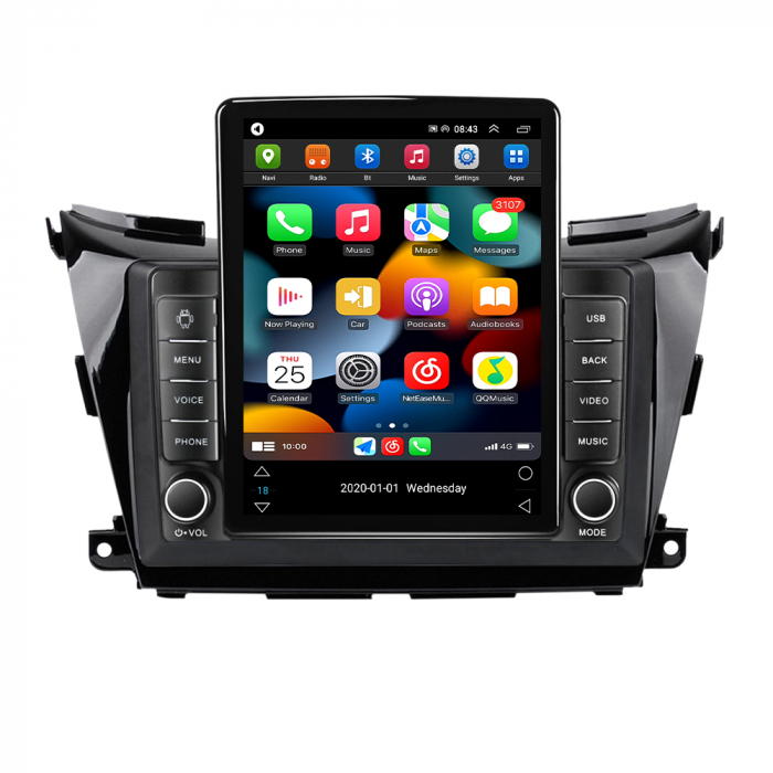 Navigatie dedicata Nissan Murano 2014-2020,Tesla Style, ANDROID 13,Carplay&Android Auto, 10 inch , 8+128GB, Internet, Aplicatii, Waze, GPS [2]