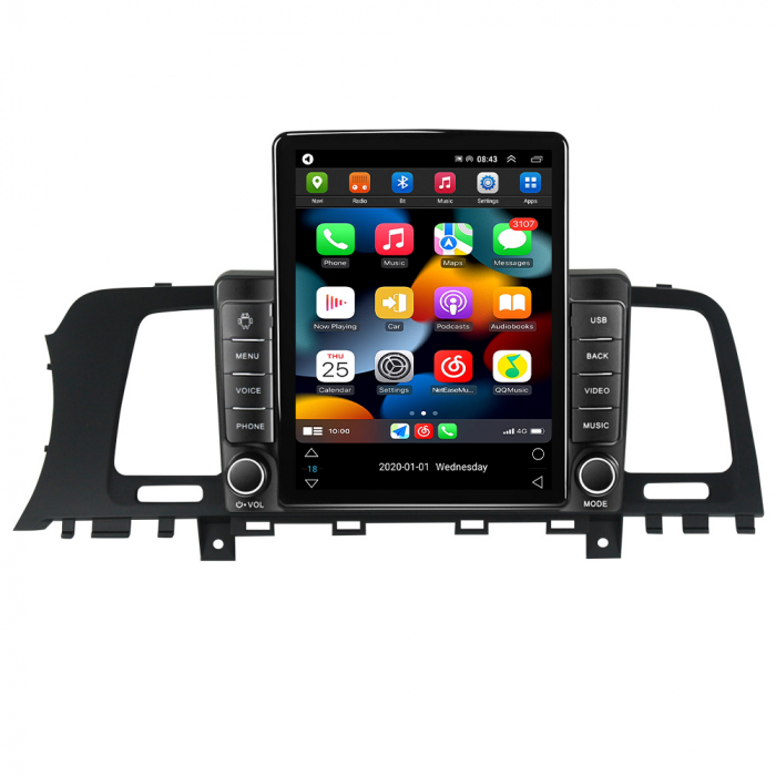 Navigatie dedicata Nissan Murano Z51 2008-2014,Tesla Style, ANDROID 13,Carplay&Android Auto, 10 inch , 8+128GB, Internet, Aplicatii, Waze, GPS [2]