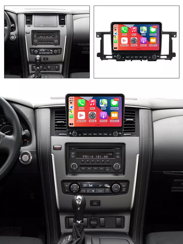Navigatie dedicata Nissan Patrol 2012-2018, 4GB RAM 32GB ROM, 9", Internet, Aplicatii, Waze,ANDROID 13 [2]